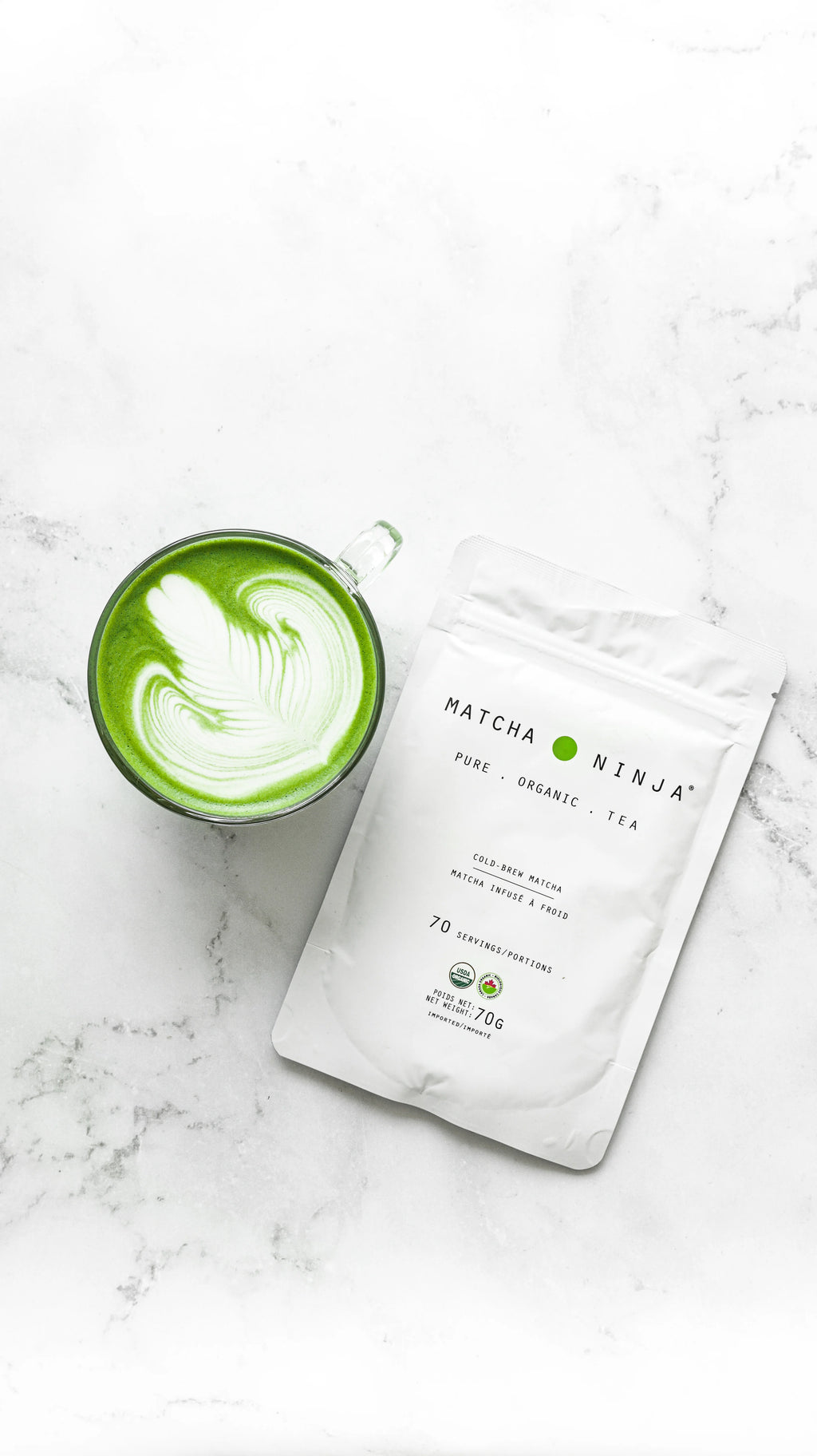 MATCHA NINJA - Paquete de 70 raciones