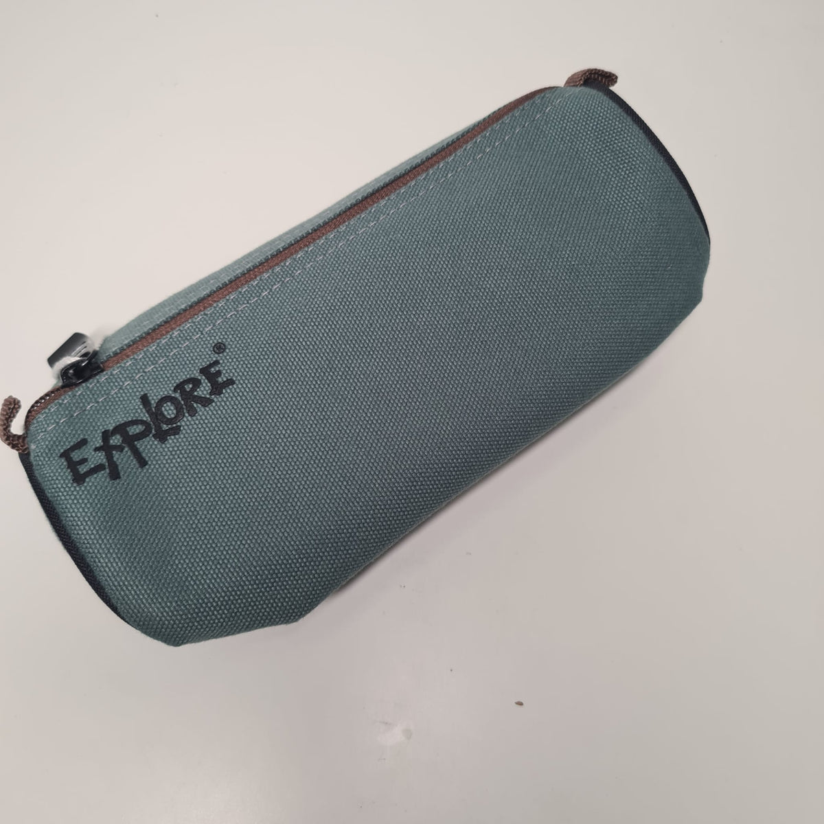 Estuche para lápices, barril verde